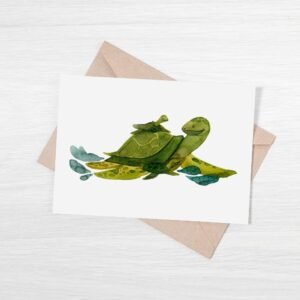turtle mother's day greeting card