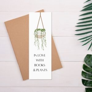 string of pearls eco bookmark