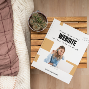free book build your website in less than an hour