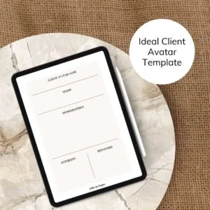 Ideal Client Avatar Template