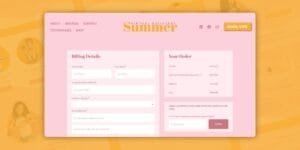 summer virtual assistant website template